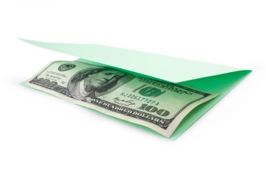 kartpostal açılış içinde para