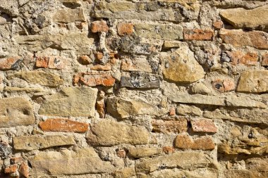 kırmızı tuğla duvar