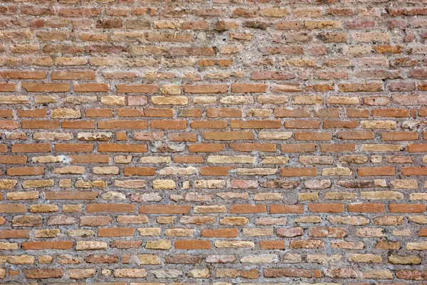 Wall of red bricks — Stock Photo, Image