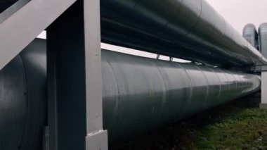 Geniş doğal gaz boru hattının ortaya çıkması