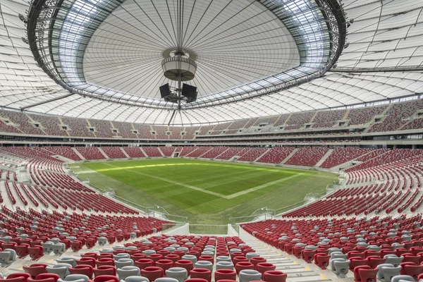 Presentation of the opening and closing the stadium roof — Stock Photo, Image