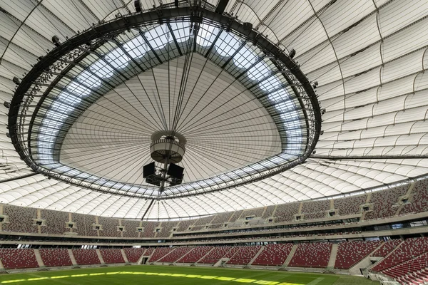 Tetto dello stadio nazionale di Varsavia, Polonia — Foto Stock