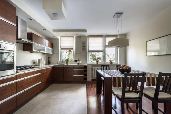 Interior of modern kitchen — Stock Photo, Image