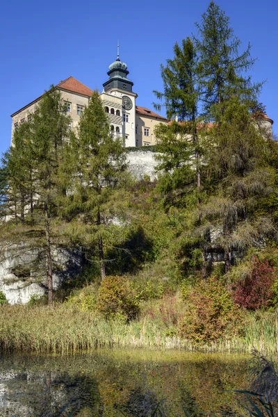 Castello chiamato Pieskowa Skala in Polonia — Foto Stock