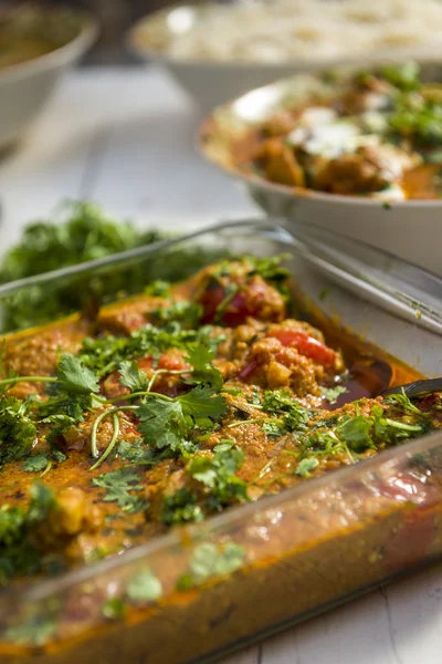 Chicken butter masala Indian food — Stock Photo, Image