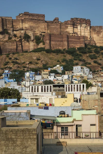 Twierdza Mehrangarh w jodhpur, Radżastan, Indie — Zdjęcie stockowe