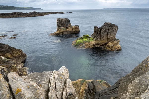 Antrim kust landschap in Noord-Ierland — Stockfoto