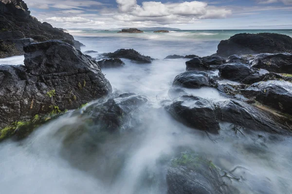 Rocky North Ireland coastline — Stock Photo, Image