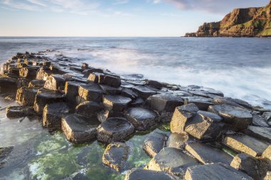 The Giants Causeway, North Ireland clipart