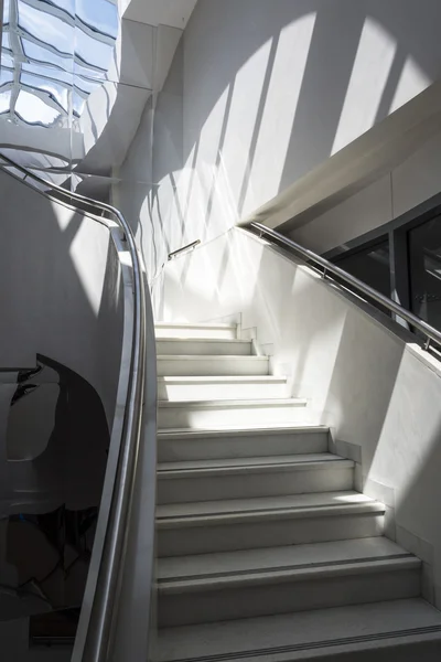 Modern staircase with shadows — Stock Photo, Image