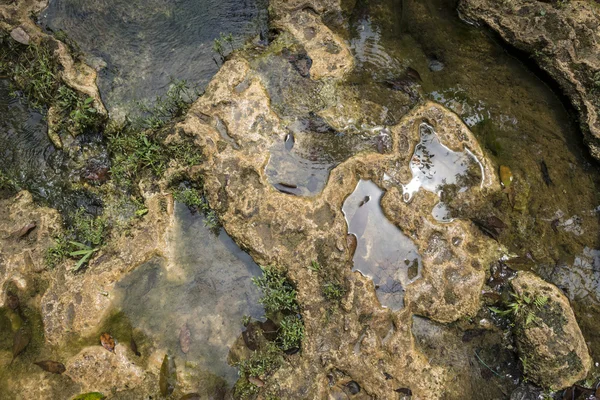 Semuc Champey geological structure in Guatemala — Stock Photo, Image