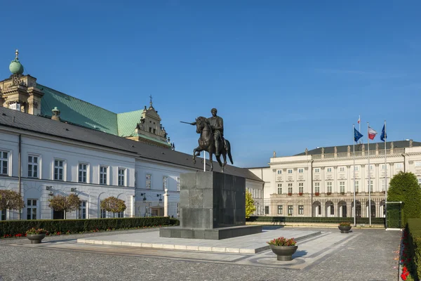 Президентський палац у Варшаві (Польща) — стокове фото