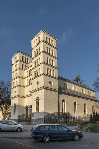 Historische Griekse houten kerk in lidzbark Weingärtner — Stockfoto