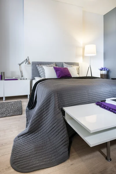 Modern stylish bedroom — Stock Photo, Image
