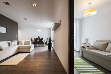 iki modern tasarım odaları