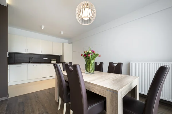 Residential interior of modern kitchen — Stock Photo, Image