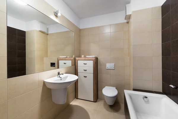 Moderne badeværelse indretning - Stock-foto