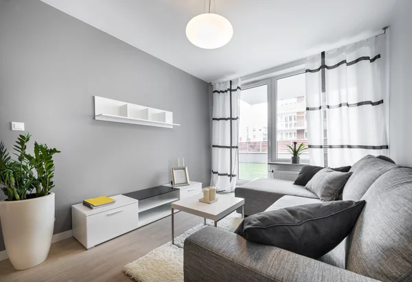 Modern interieur woonkamer — Stockfoto