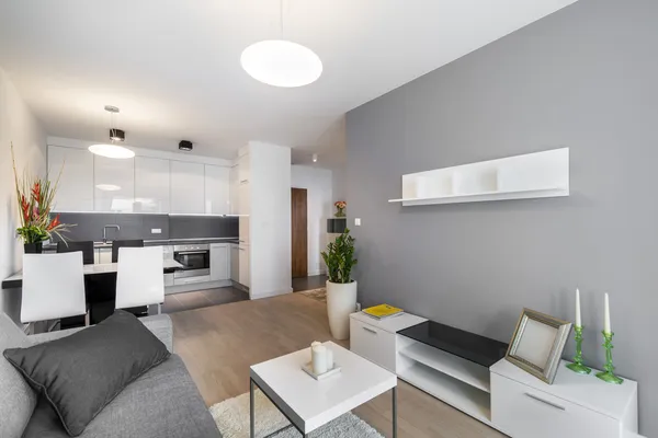 Modern interieur woonkamer — Stockfoto