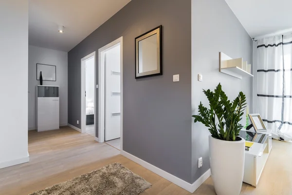 Corridor in modern apartment — Stock Photo, Image