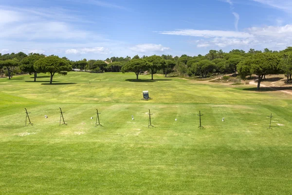 培训高尔夫球场在塔维拉 — 图库照片