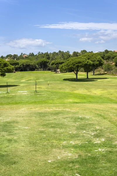 Golfbaan op ten zuiden van portugal — Stockfoto