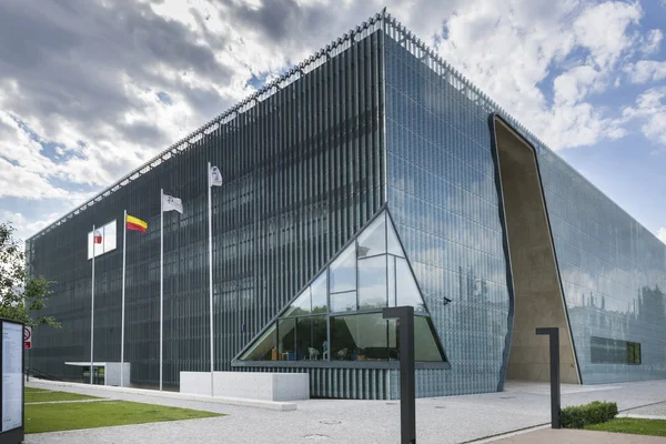 Museo de la Historia de los Judíos Polacos en Varsovia, Polonia — Foto de Stock