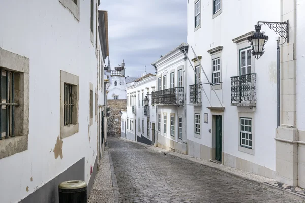 Historic, old district in Faro, Portugal — Stock Photo, Image