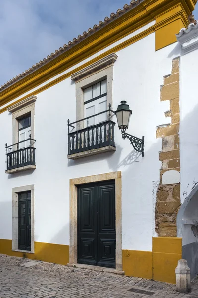 Parte del casco antiguo de Faro, Portugal — Foto de Stock