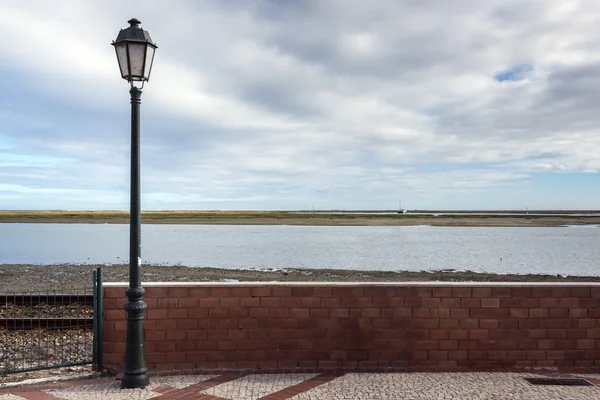 Part of the historic Old Town on the coastline in Faro — Stock Photo, Image