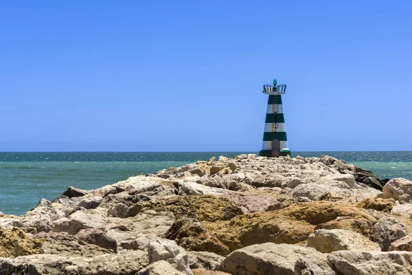 Lighthouse on South of Portugal — Stock Photo, Image