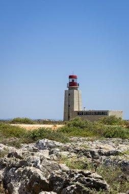 Sagres fortress Lighthouse, Portugal clipart