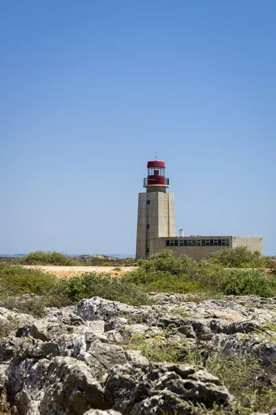 Sagres fortress Lighthouse, Portugal — Stock Photo, Image
