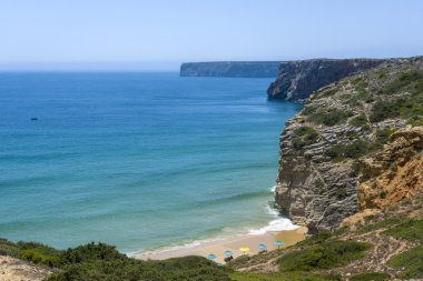 küçük koyu ve Plajı sagres, Portekiz