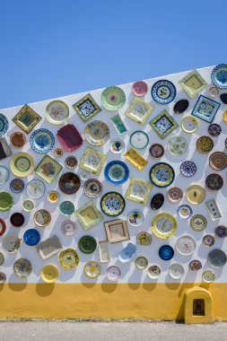 Portekizce duvar plakaları el işi.