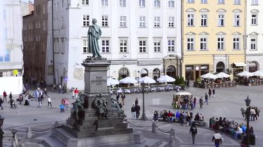 adam mickiewicz anıt ana meydanda Krakow, Polonya