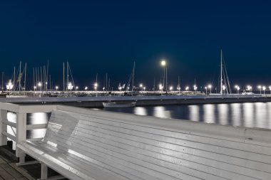 gece görüş Marina Sopot, Polonya