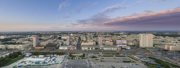Panorama of Warsaw, capital of Poland — Stock Photo, Image