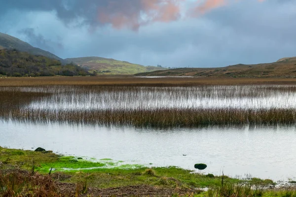 Paisagem Escocesa Durante Dia Nublado Ilha Skye Escócia Reino Unido — Fotografia de Stock