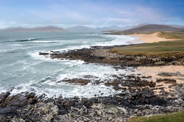 Scothic Lewis Harris Island Landscape Coast Durante Tramonto Regno Unito — Foto Stock