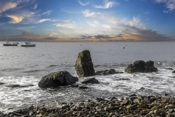 Kustlinjen Elgol Beach Isle Skye Skottland — Stockfoto