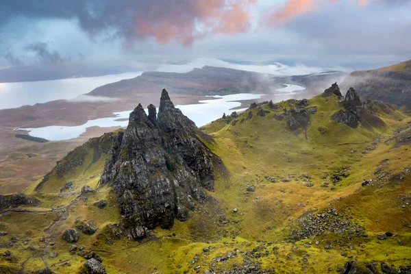 Сторр Скальный Холм Троттернишском Полуострове Острове Скай Шотландии — стоковое фото