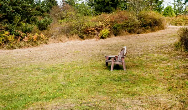 Bench and table — Stock Photo, Image