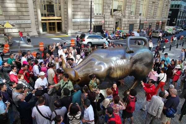 Wall Street Bull — Stock Photo, Image