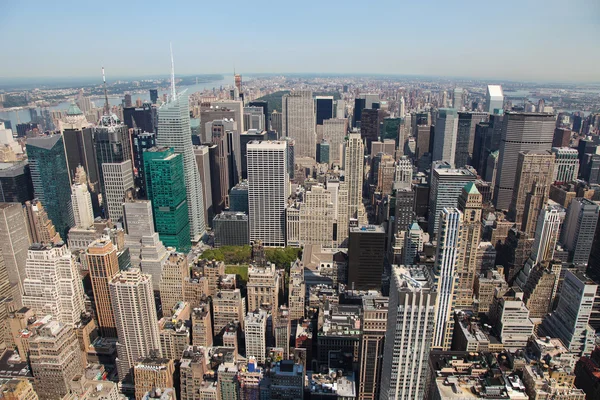 Skyline of Manhattan — Stock Photo, Image