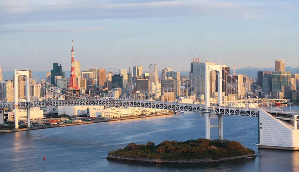 Skyline van Tokyo — Stockfoto