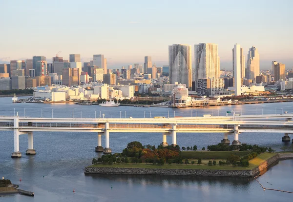 Skyline van Tokyo — Stockfoto