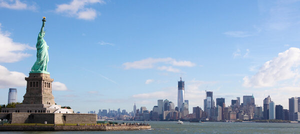 Panorama on Manhattan