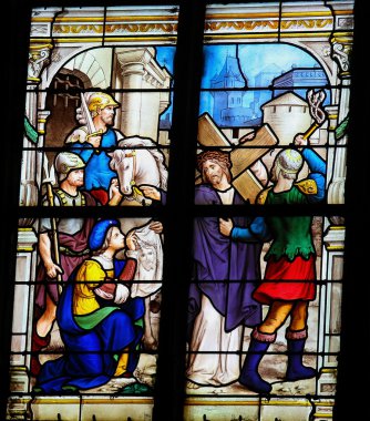 Saint veronica ve Mesih