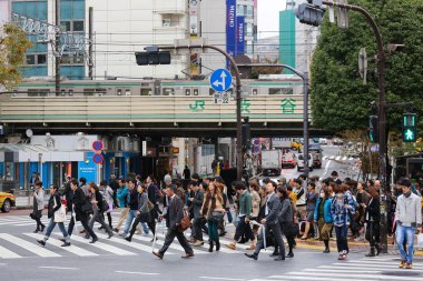 Shibuya geçiş